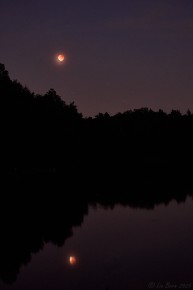 Mondfinsternis an den Bärenseen