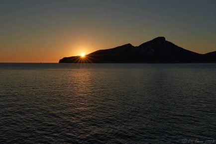 Sonnenuntergang bei Sant Elm, Mallorca