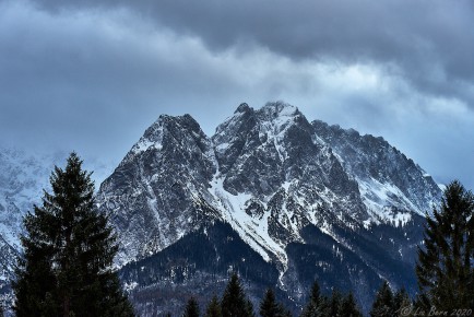 Wetterstein im Nebel